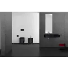 Hängendes Keramik-Bidet in modernem Design, hergestellt in Italien, Hamlet Viadurini