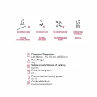 Biocamino Platte mit Keramik Bioethanol und Curtis Stahl Viadurini