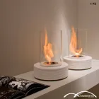 Biocamino Rund Unterstützung Marmor Gordon, made in Italy Viadurini