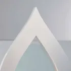 Biocamino von Bioethanol Erde, Flamme modernes Design in der Form Todd Viadurini