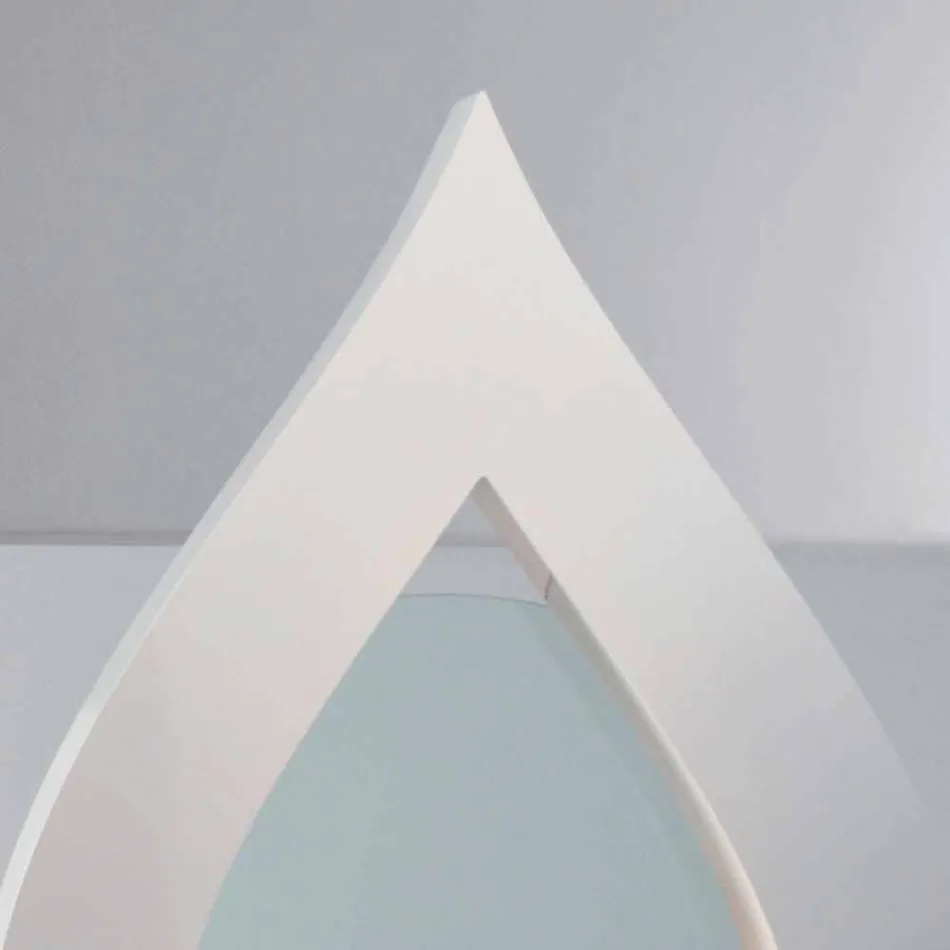 Biocamino von Bioethanol Erde, Flamme modernes Design in der Form Todd Viadurini