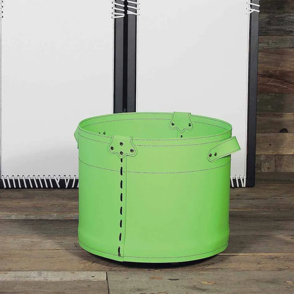 Holzhalter aus 100% Made in Italy Cartesio Leder Viadurini