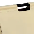 Brennholztasche aus Öko-Leder mit Rollen, hergestellt in Italien – Schnecke Viadurini