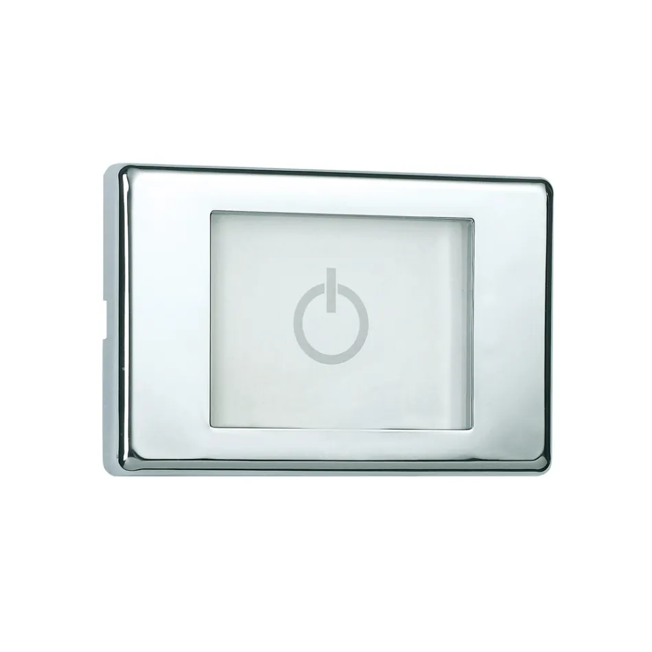 Bossini Dream moderner Duschkopf in Chromoptik mit LED-Leuchten und vier Funktionen Viadurini