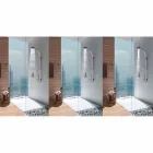Bossini September Sliding Dusche mit Wasser Wohnung Viadurini