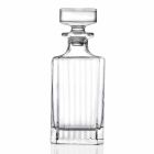 4-teilige quadratische Design-Öko-Kristall-Whiskyflaschen - Senzatempo Viadurini