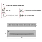 Bio Ethanol Brennkammer 3,6 Kw Wärmekapazität Aron100 Viadurini