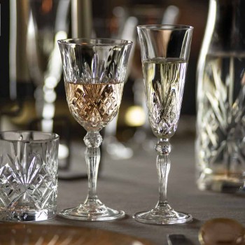 Becherflöte Ökologisches Kristallglas für Champagner 12 Stück - Cantabile