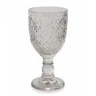 Wein- oder Wasserkelche aus farbigem Glas und Arabeskendekoration 12 Stück - Marokko Viadurini