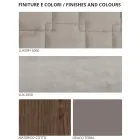 Schlafzimmer mit 4 modernen Designelementen Made in Italy - Electric Viadurini