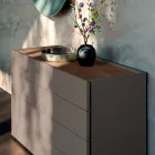 Schlafzimmer mit 4 modernen Designelementen Made in Italy - Electric Viadurini