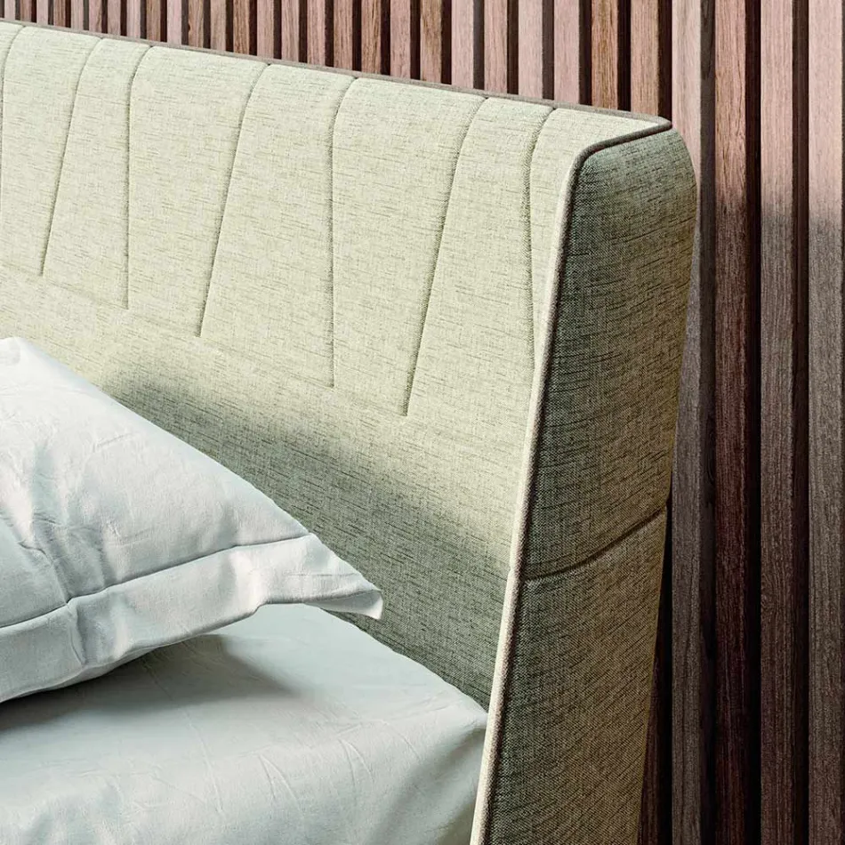 Schlafzimmer mit 4 Elementen Moderner Stil Made in Italy Hohe Qualität - Minorco Viadurini