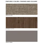 Schlafzimmer mit 4 Elementen Moderner Stil Made in Italy Hohe Qualität - Minorco Viadurini