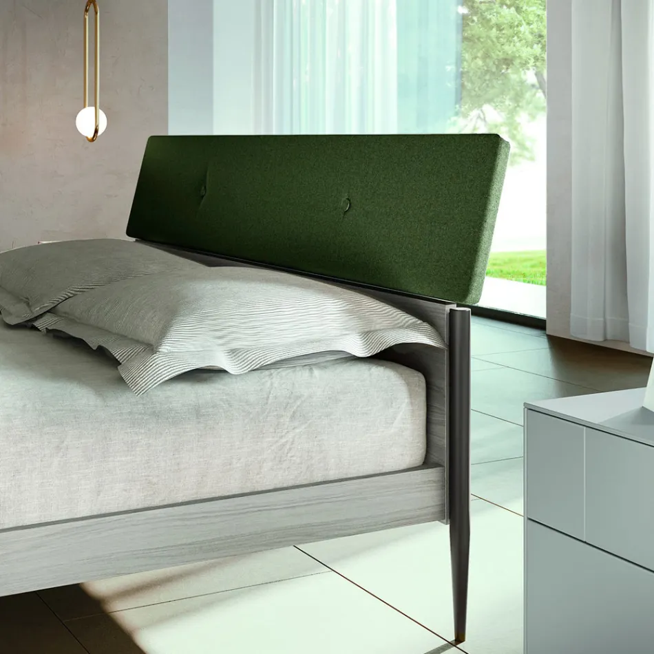 Komplettes Schlafzimmer mit 4 modernen Elementen Made in Italy Precious - Verminia Viadurini