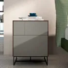 Komplettes Schlafzimmer mit 5 modernen Elementen Made in Italy - Shaila Viadurini