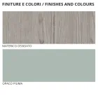 Modernes Schlafzimmer mit 4 Elementen im modernen Stil Made in Italy - Lusinda Viadurini