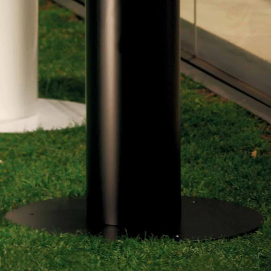 Bioethanol-Kamin Außen Dean lackiertem Stahlboden Viadurini