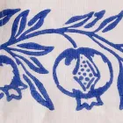 Leinen Leinwand italienischer Handwerkskunst mit handbedrucktem Design - Marken Viadurini