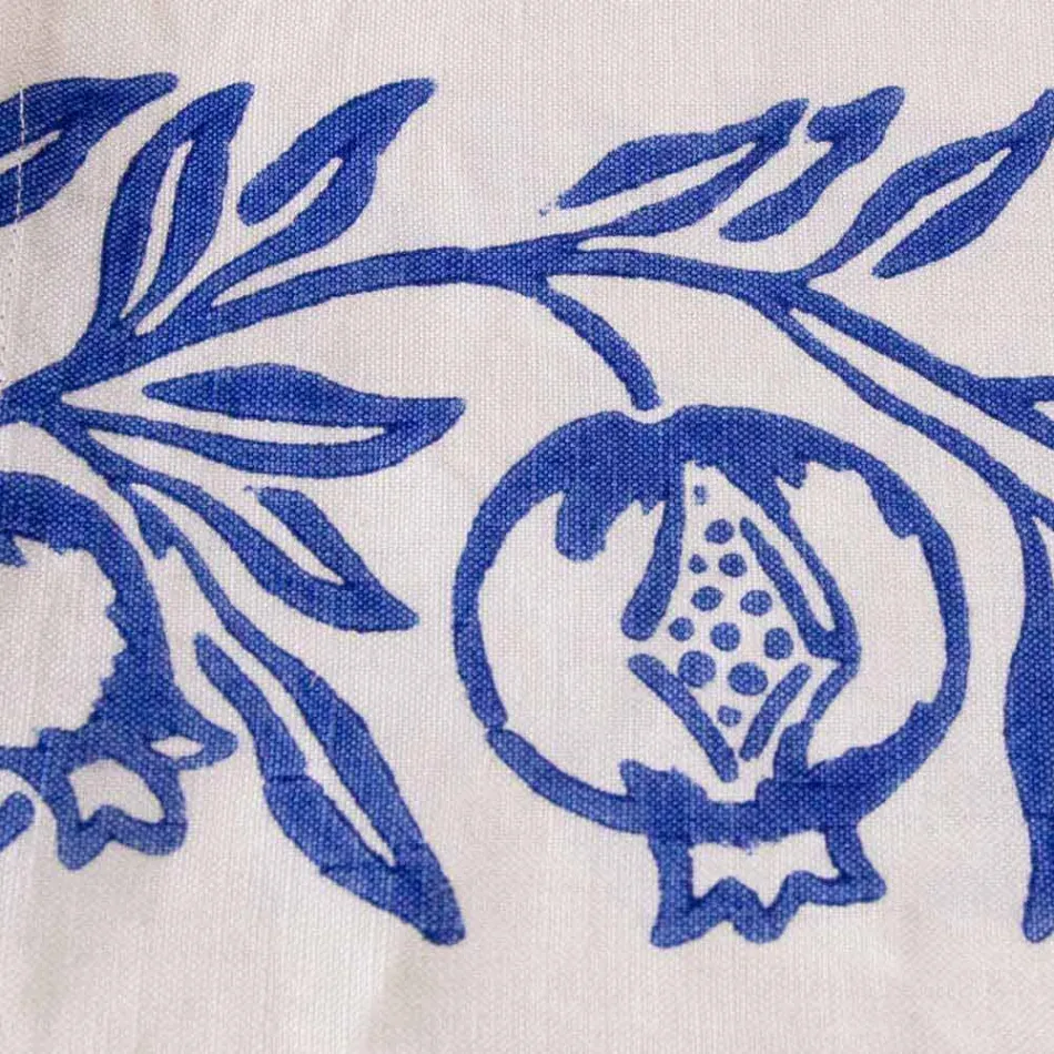 Leinen Leinwand italienischer Handwerkskunst mit handbedrucktem Design - Marken Viadurini