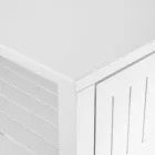 Trolley für den Außenbereich aus lackiertem Aluminium mit verschiedenen Oberflächen - Hotel Viadurini