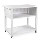 Trolley für den Außenbereich aus lackiertem Aluminium mit verschiedenen Oberflächen - Hotel Viadurini