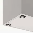 Shopping-Erweiterungen Tür offenporig weiß Melamin Columbus Viadurini