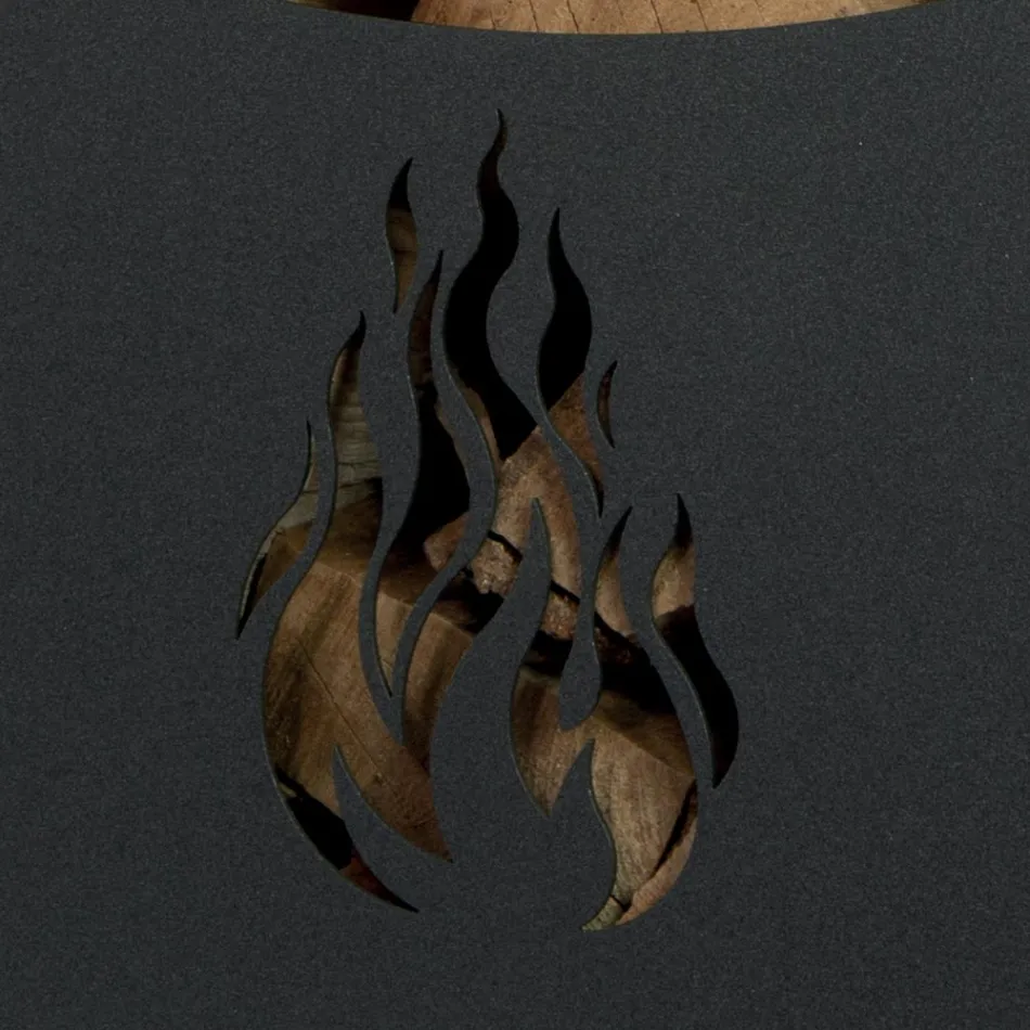 Servierwagen aus Metall und Holz mit Regal und 4 Rädern, hergestellt in Italien – Geco Viadurini