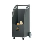 Servierwagen aus Metall und Holz mit 4 Rädern, hergestellt in Italien – Marienkäfer Viadurini