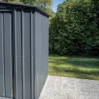 Gartenhäuschen mit Flügeltür in verschiedenen Größen - Puppy Viadurini