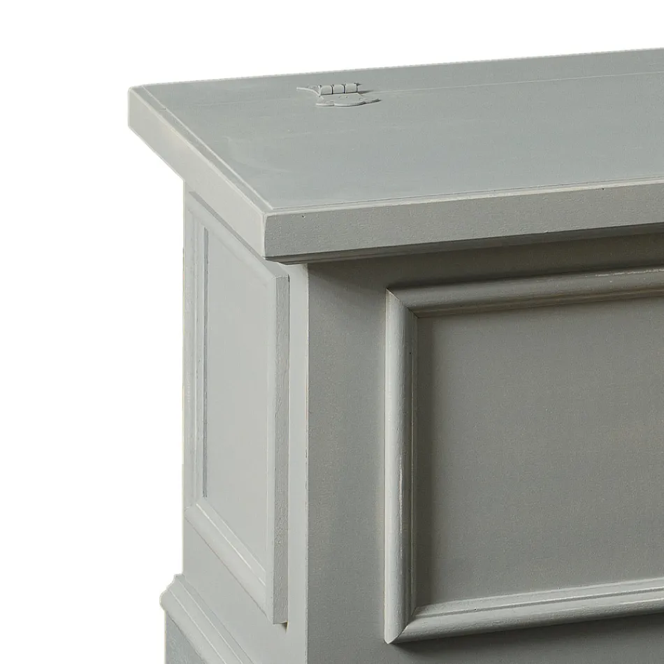 Truhe mit massiver Pappelstruktur, hergestellt in Italien – Dievis Viadurini