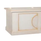 Truhe aus furniertem Holz mit verschiedenen Ausführungen, hergestellt in Italien – Krishna Viadurini