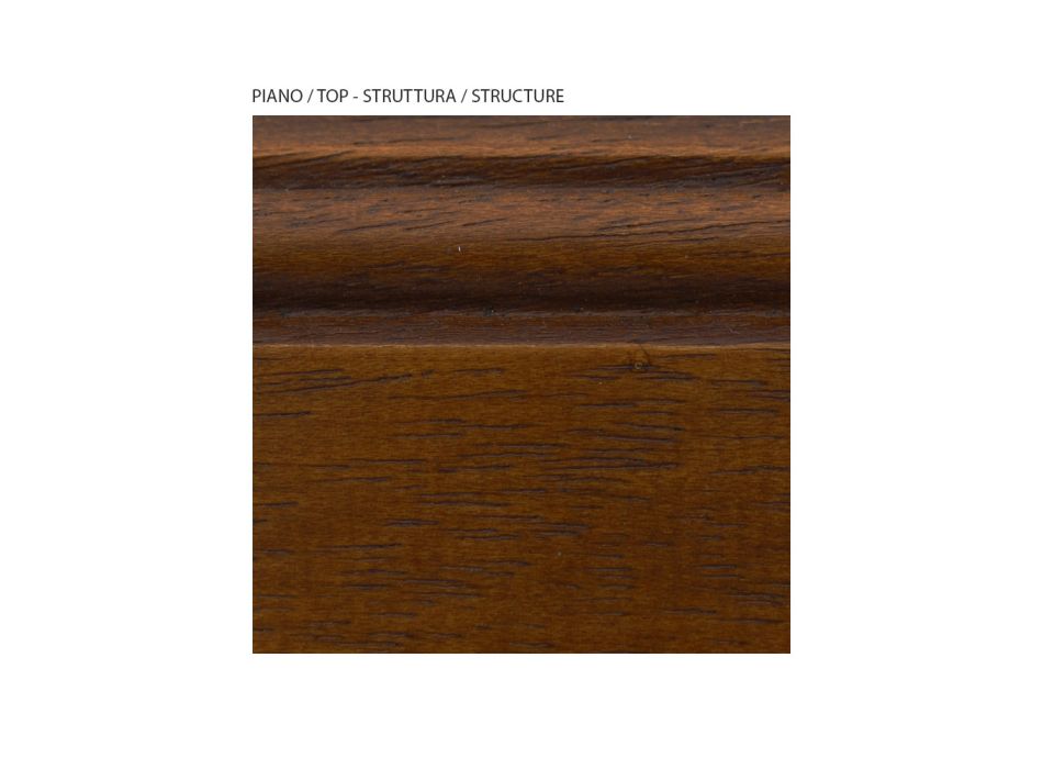 Truhe aus furniertem Holz und verschiedenen Ausführungen, hergestellt in Italien – Hermod Viadurini