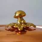 Ovaler handverzinnter Kupfer-Ovalauflauf mit Deckel 31x22 cm - Mariag Viadurini