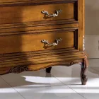 Klassische Schlafzimmerkommode mit 4 Schubladen Made in Italy - Richard Viadurini