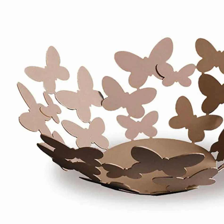 Design-Herzstück aus Eisen in Weiß, Beige oder Elfenbein Hergestellt in Italien - Leiden Viadurini