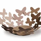 Design-Herzstück aus Eisen in Weiß, Beige oder Elfenbein Hergestellt in Italien - Leiden Viadurini