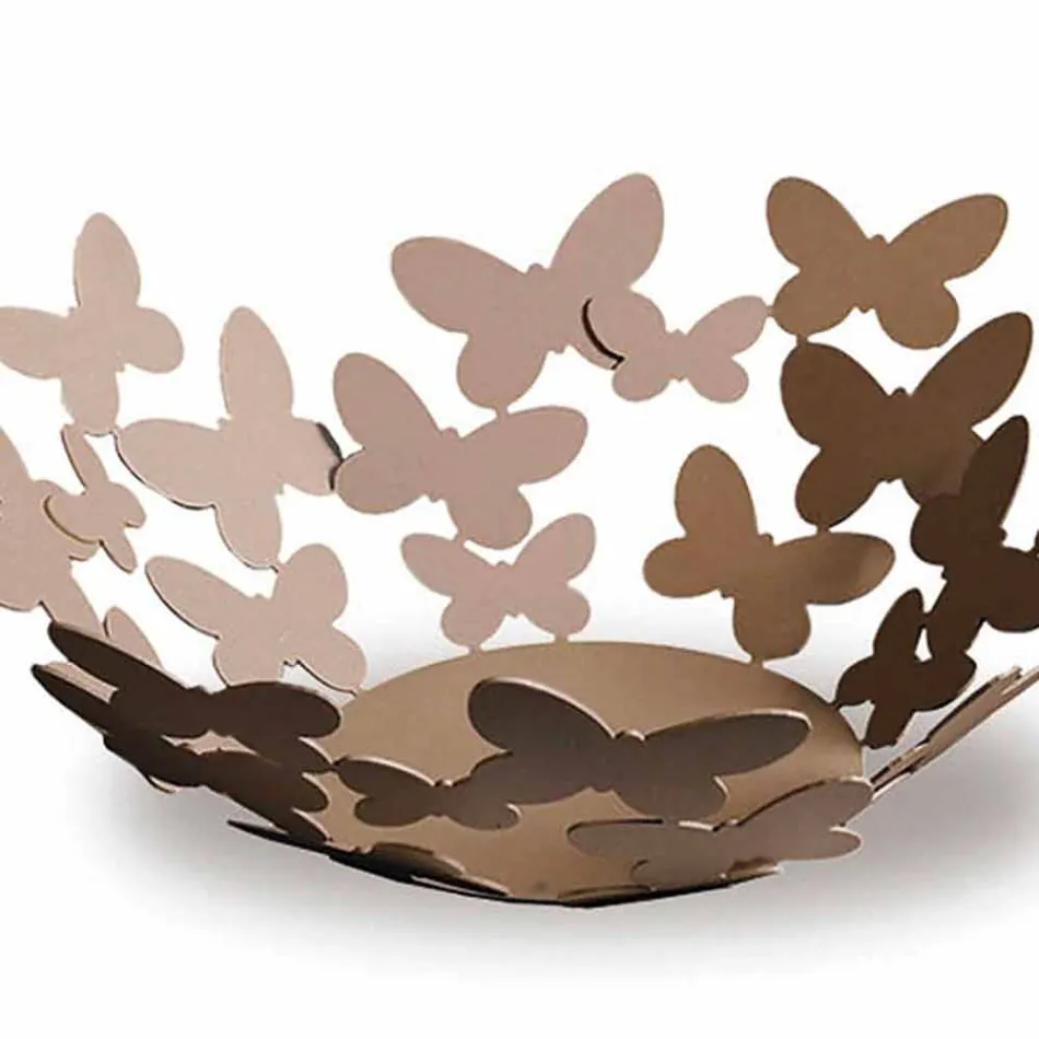 Design-Herzstück aus Eisen in Weiß, Beige oder Elfenbein Hergestellt in Italien - Leiden Viadurini