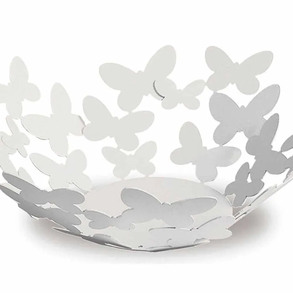 Design-Herzstück aus Eisen in Weiß, Beige oder Elfenbein Hergestellt in Italien - Leiden Viadurini