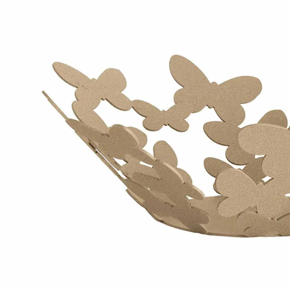 Design-Herzstück aus Eisen in Weiß, Beige oder Elfenbein Hergestellt in Italien - Leiden Viadurini