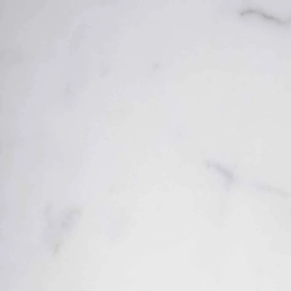 Weißes Carrara Marmor Design Herzstück Made in Italy - Bryan Viadurini