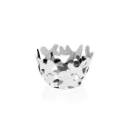 Rundes Herzstück Zeitgenössisches Design Verziertes Silbernes Metall - Cordoba Viadurini