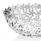 Silberne Metallhalbkugel-Mittelstück-Luxus-Blumendekorationen - Terraceo Viadurini