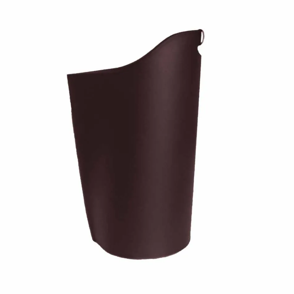 Indoor Pellethaltekorb Leder 15 Kg Sapel Design Viadurini