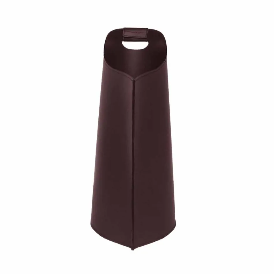 Indoor Pellethaltekorb Leder 15 Kg Sapel Design Viadurini