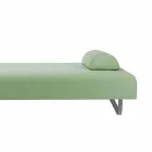 Outdoor Design Chaiselongue aus Metall und Stoff Made in Italy - Selia Viadurini