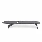 Outdoor Chaise Longue aus Textilene und Aluminium mit Rädern, 4 Stück - Babilonia Viadurini