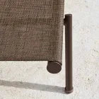 Gartenliege aus Aluminium und technischem Gewebe - Bahia von Varaschin Viadurini