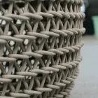 Gummi Garten Chaiselongue mit Seil gewebte Struktur - Shuffle Viadurini