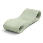 Garten-Chaiselongue aus farbigem Polyethylen Made in Italy - Flores Viadurini
