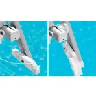 Moderne Garten Chaiselongue mit Sonnenschirm und liegender Rückenlehne - Arnold Viadurini